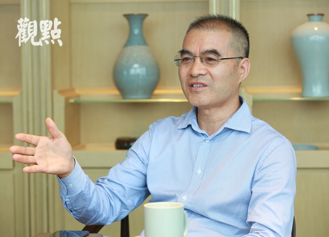 领袖访谈 阳光城与观点面对面"双斌"味道